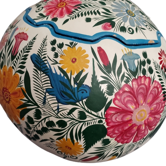 Vintage gourd trinket box - Picture 4 of 8